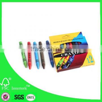 wholesale mini wax crayon for kid made in china