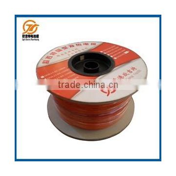 Driveway snow melting heating cable