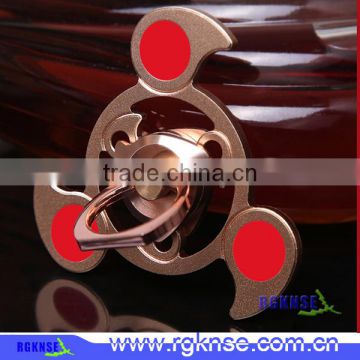 RGKNSE Aluminum alloy Fidget Spinner Air 360 Degree Finger Spinner Toy EDC Metal Ring Spinner