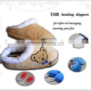 Newest Fashion Heated Slippers USB Warmer Shoes Electric USB Warm Slippers For Wholesale