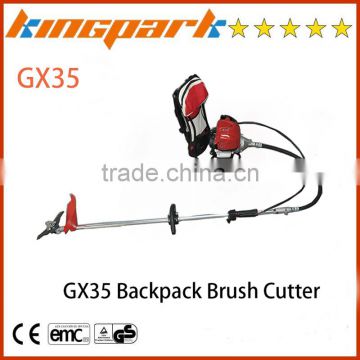 Good quality grass cutter 4-stroke engine GX35 backpackbrush cutter