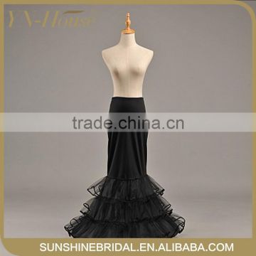 2016 In Stock White/black Wedding Bridal Petticoat