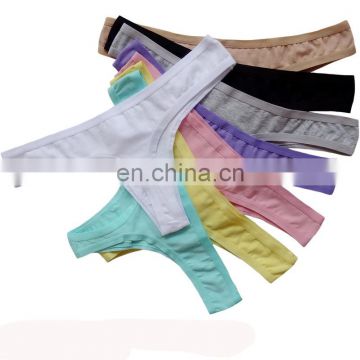 Cheap lovely cotton comfortable low rise sexy underwear lady