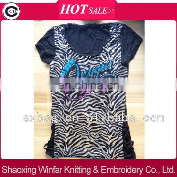 shaoxing winfar new model t shirt for women