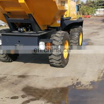 3000kg Rubber Track Hydraulic Self Loading Crawler Mini Dumper