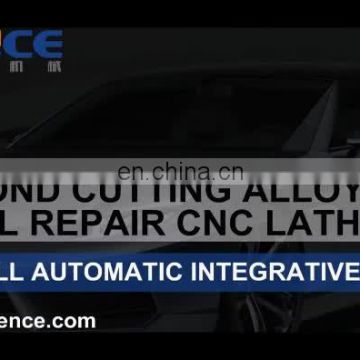 Alloy wheel repair kit automatic cnc mag wheel rim fixing machine lathe price  AWR2840