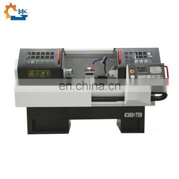 CK6136 China Conventional Cnc Lathes Machine Specifications with 4 station turret