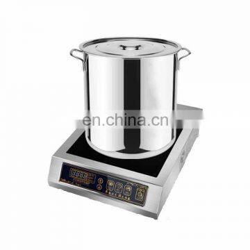 5000W stainless steel commercial induction cooker for restaurant