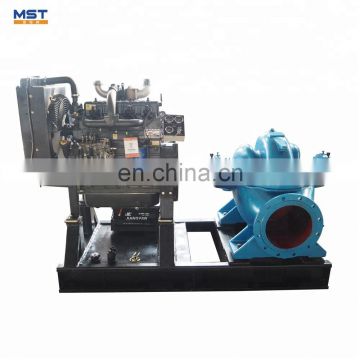 BK08B 6 inch farm agricultural irrigation movable diesel engine water pump for field irrigation