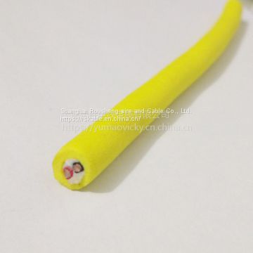 With Copper Wire Conductor Yellow Sheath Color Rov Umbilical Cable 1000v