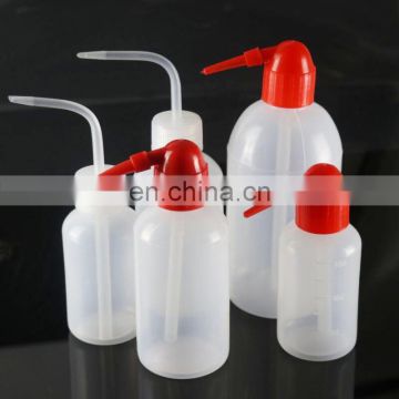 Plastic PE 250ml 500ml 1000ml Squeezable Wash Bottle for Laboratory Use