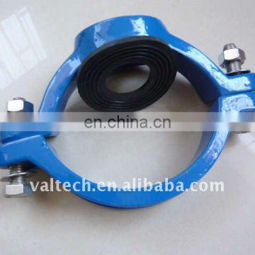 ISO2531 waterworks piping products high grade materials made Ductile cast Iron Pipe Saddle clamp