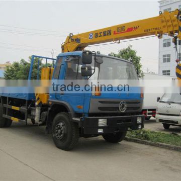 Dongfeng dump crane truck
