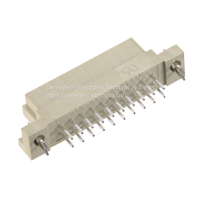 Denentech Sell Well Series 2.54 * 2.54mm pitch 2 Row Straight with Harpoon DIN 41612 Female Connector