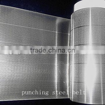 Punching steel belt with Small circular aperture