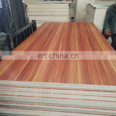 Wholesale 18mm melamine laminated hardwood plywood for furniture