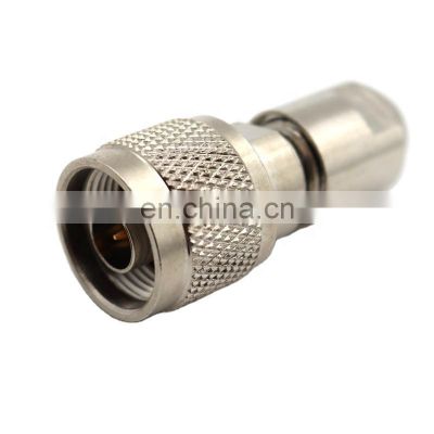 N Type Plug Male For 1/4 1-4 Super Flexible Cable Coaxial Connector