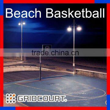 Gridcourt Basketball Court Flooring For Park