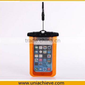 New Arrival Promotional Gift cheap pvc phone waterproof case/cell phone waterproof dry bag/floating waterproof phone bag