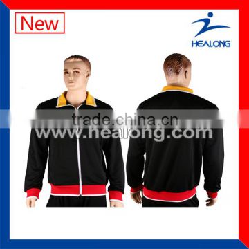 Custom Cool Wholesale Manufacture Black Tracksuits Training Clothes