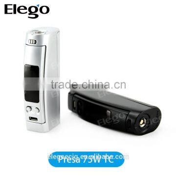 Elego Wholesale Silver,Black WISMEC Presa 75W TC Mod In Stock