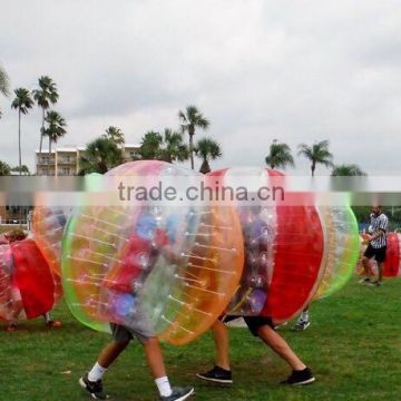 Newest design best quality inflatable human bowling game