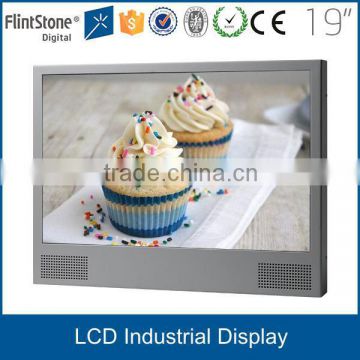 15,19,22 " retail shop touch screen pos terminal monitor ,VGA BNC RCA pos video display in store, lcd signage pos touch screen