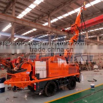High Quality Robot Arm Concrete Spraying System from China