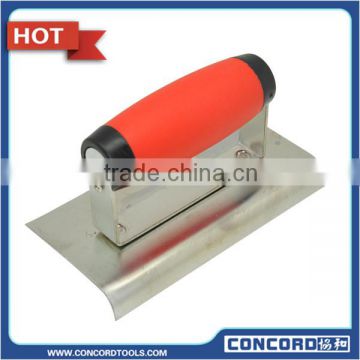 Plaster Trowel Plastering Tool Edger with Soft Grip Zinc Plated Blade construction Masonry Tool Hand Tool