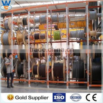 Nanjing Victory heavy duty warehouse cable reel storage racking