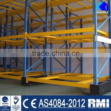 Jracking Easily Moved Warehouse Electric Mobile Racking