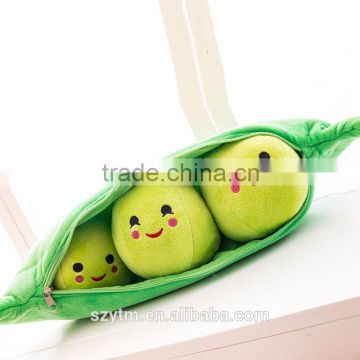 plush pea toy stuffed vegetable shaped body pillow