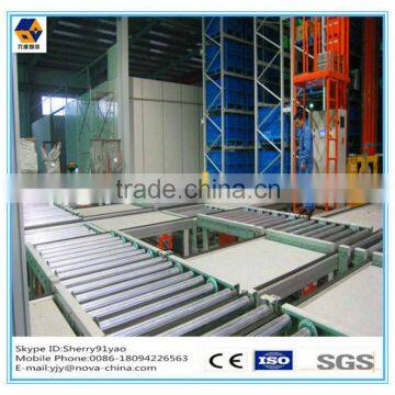 Automated Storage Retrieval System with Stacker