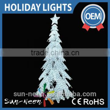 New Year Christmas Crystal Cone Tree Led Home Decorative Christmas Tree outdoor