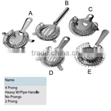 Stainless Steel Bar Cocktail / Mocktail Strainers