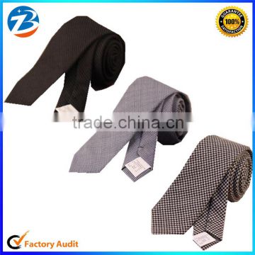 Custom Fashion Design New Style Men's Wool Necktie Wholesale