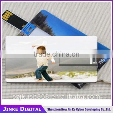 Business credit card shaped usb flash drive