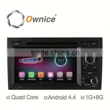 Factory price Pure Android 4.4 & Android 5.1 Quad Core Car PC for Audi A4 S4 with GPS support TV DVR