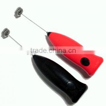 LFGB Certificate,dual spring stirrer and plastic hand shank milk frother