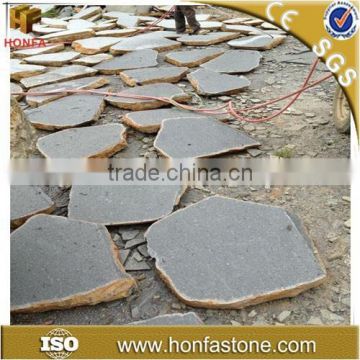 Outdoor decorative natural grey slate stepping stone