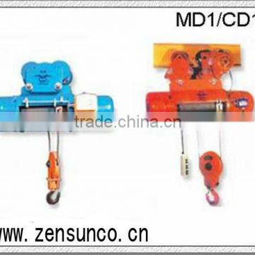 CD1/MD1 Series w ire-rope Electric Hoists