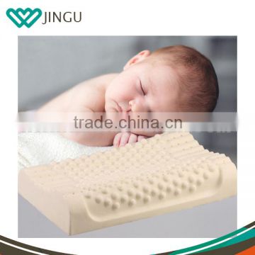 Healthy latex baby head positioning pillow