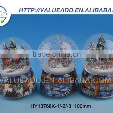 Best price XMAS resin london snow globe souvenir fashion designed