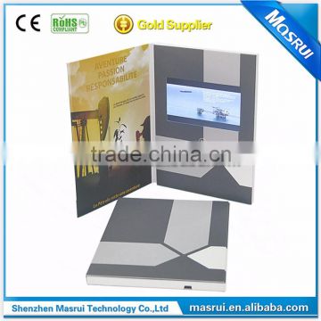 2016 low cost video greeting card / video cards factory supply tft lcd screen video player module