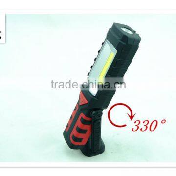 360-Degree Magnetic Swiveling COB/LED Worklight with Flashlight/1W LED WORKLIGHT