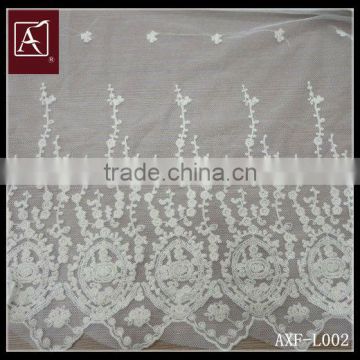 2013 fahion border lace embroidery fabric