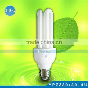 CHEAP 220V 6400K DAY LIGHT E27 3U 20W CFL BULB MANUFACTURER