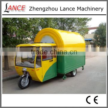 New fashion mobile food car for sale, australia standard mobile food trailer for sale with three wheels
