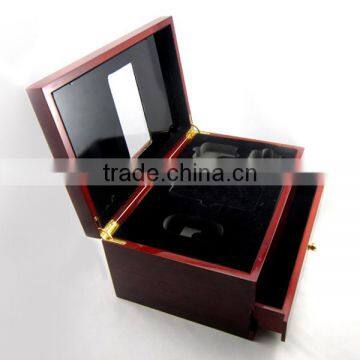 Luxury wooden box, high quality wooden gift box, customize packaging box