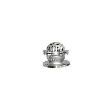 PN25 Stainer Flanged Foot Valve 3'' Stainless Steel For Water Pump